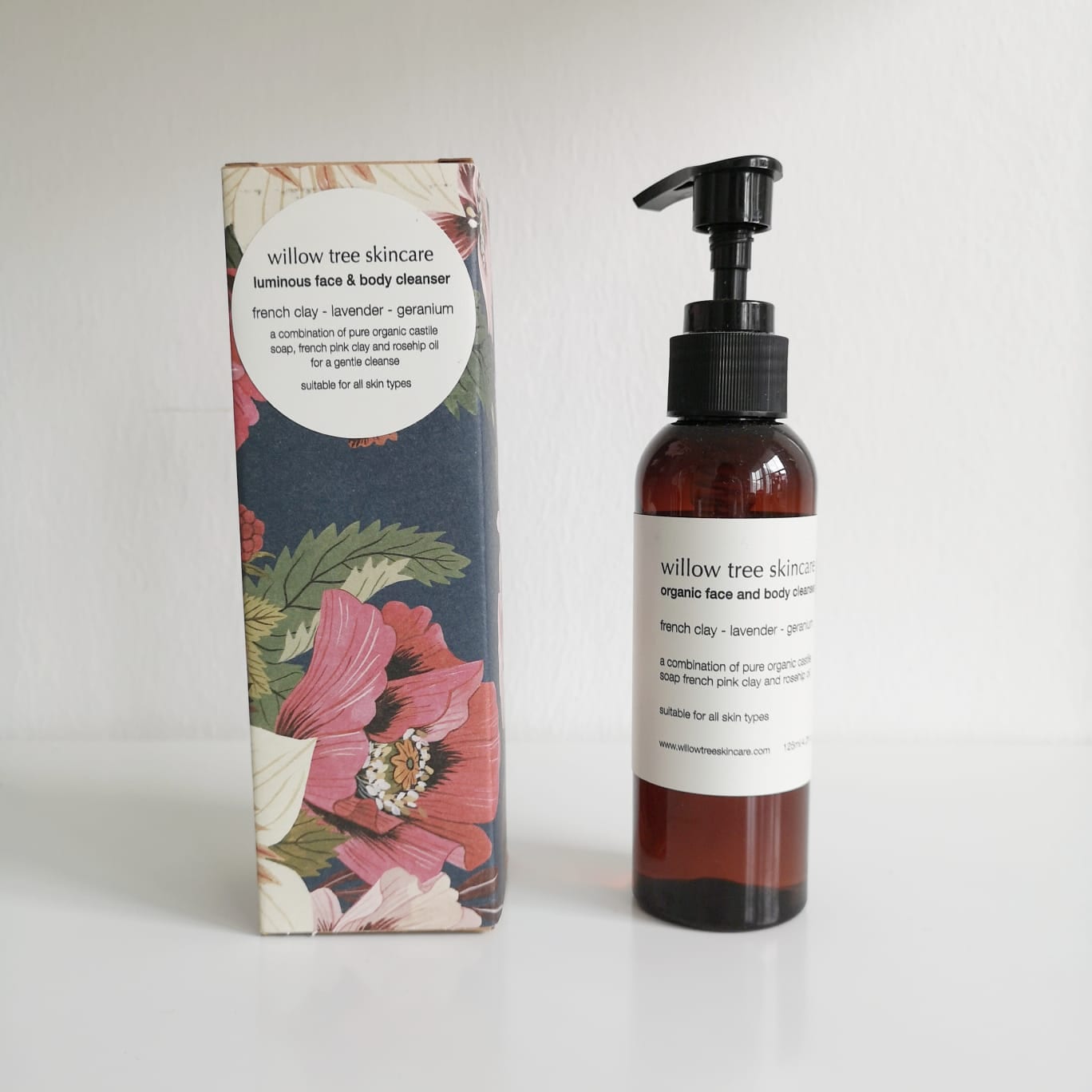 Wellness Within Willow Organic Face & Body Skin Cleanser